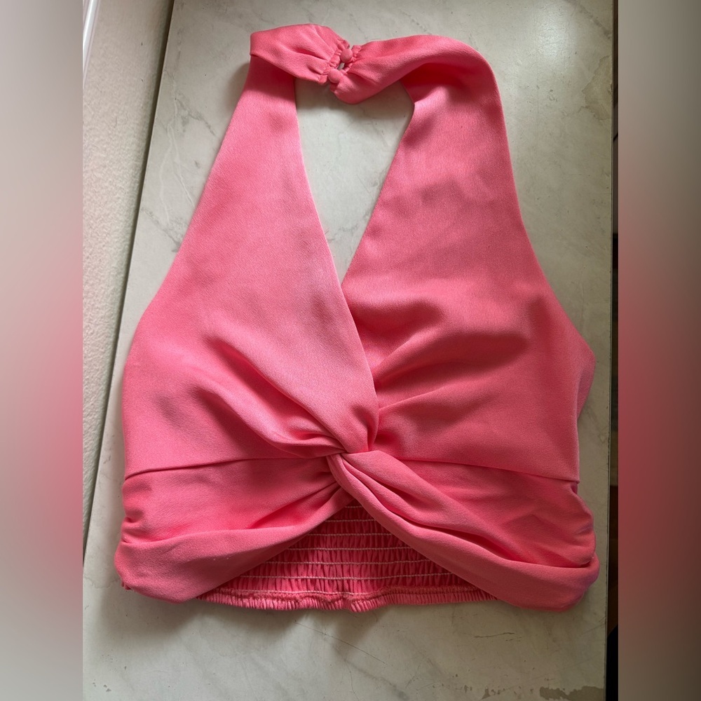 ❇️DO+BE Pink Halter Top 2 for $22❇️